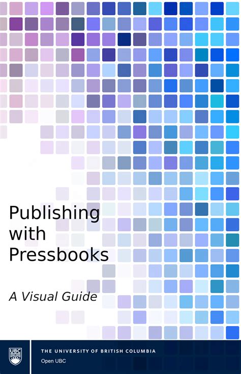 Publishing With Pressbooks A Visual Guide Simple Book Publishing