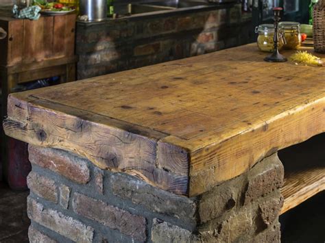 Check out our rustic wood island selection for the very best in unique or custom, handmade pieces from our furniture shops. Rustic Kitchen Islands | HGTV