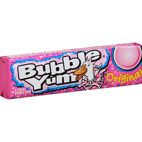 Bubble Yum Bubble Gum Original Chewing Gum Market Basket