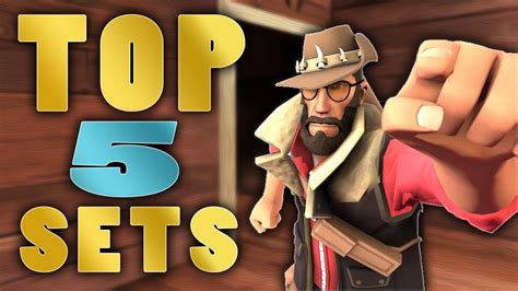 Tf2 Top 5 Sniper Cosmetic Sets Youtube