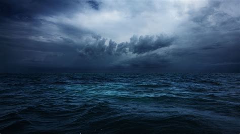 Dark Blue Ocean Wallpaper Hd Kal Aragaye