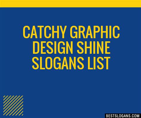 100 Catchy Graphic Design Shine Slogans 2024 Generator Phrases