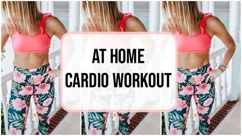 At Home Cardio Workout Video Bess Harrington Carter