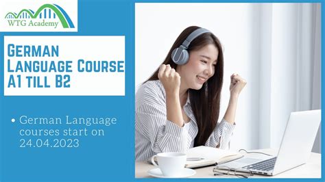 German Intensive Courses A1 B2 Start On 24042023 Youtube