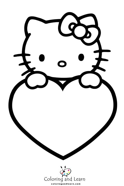Hello Kitty Coloring Pages Free 2024 Coloring And Learn