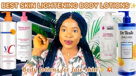 Best Skin Lightening Body Lotion Body Lotion For Fair Skin Most