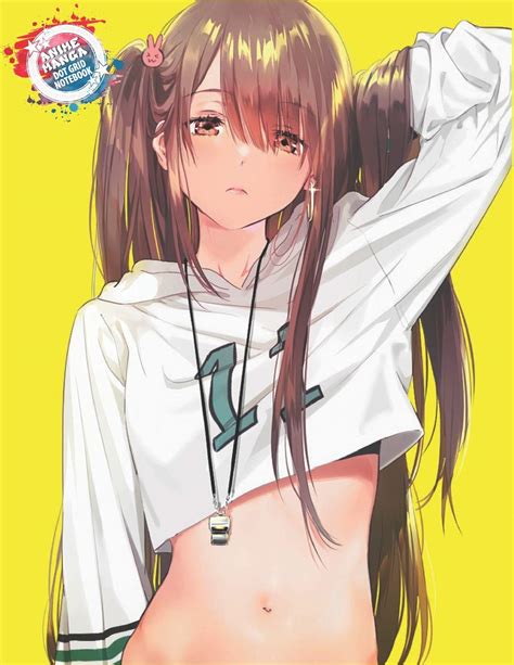 Cute Anime Girl Sport