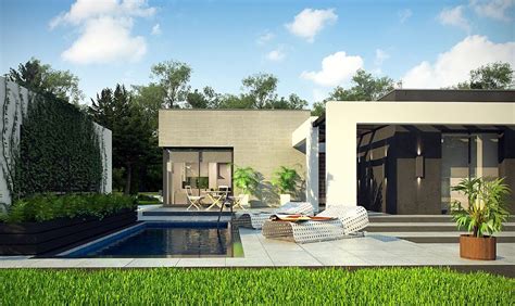 Es una de las características más impactantes de algunas casas modernas. Diseños de casas modernas de una planta