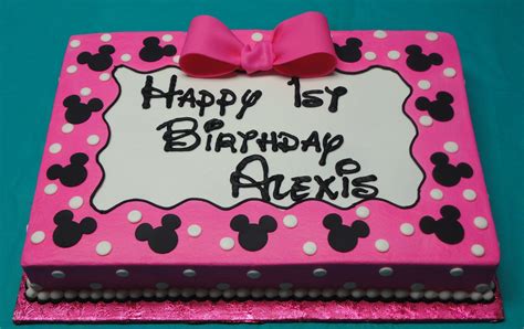 Sheet Cake Mickey Cakes Bolo Mickey Minnie Mouse Birthday Cakes Minnie Mouse Cake Minnie