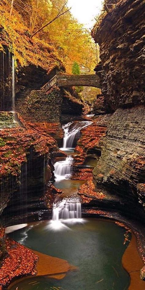 10 Things Sculpted By Nature Waterfall Photography Watkins Glen