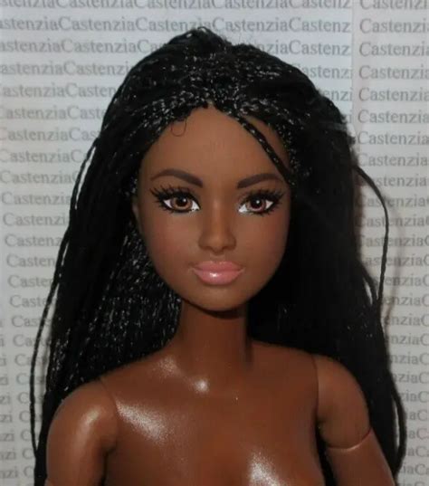 M Nude Barbie Barbiestyle Made To Move Braids Goddess Aa Doll