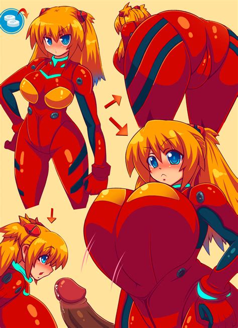 Rule 34 2013 Asuka Langley Sohryu Big Butt Blush Breast Expansion Breasts Butt Butt Focus