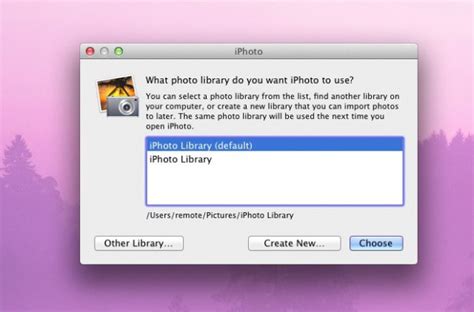 How To Change Location Of Iphoto Library Mac
