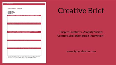 Free Printable Creative Briefing Templates Pdf Word Example