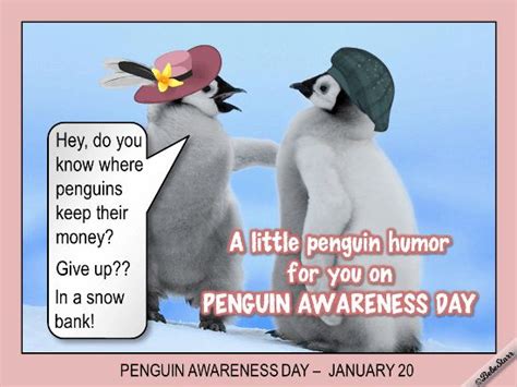 Penguin Awareness Day 120 Ecards Designed By Bebestarr