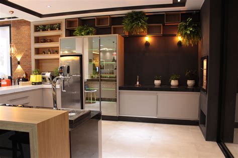 Espaço gourmet showroom Cozinhas modernas Ideias para cozinha