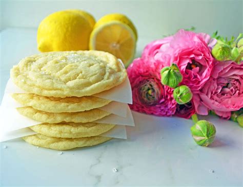 Soft Chewy Lemon Sugar Cookies The Perfect Sugar Cookie With Lemon