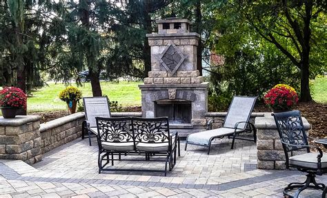 Belgard Outdoor Fireplace Stone Center Of Indiana