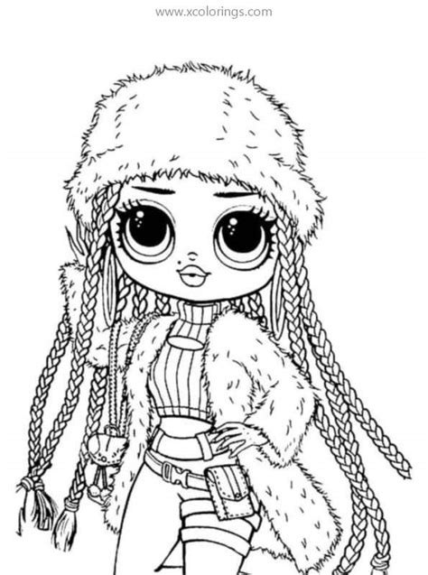 Lol Omg Doll Dollie Coloring Page Coloring Pages