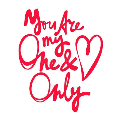 You Are My One And Only Valentines Day Sticker For Social Media