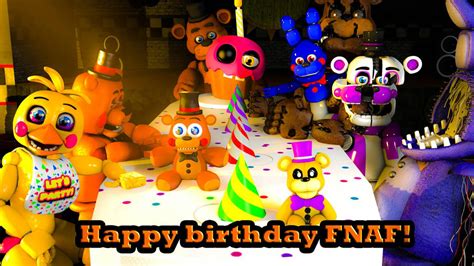 Happy Fnaf Birthday By Thefnaflich23 On Deviantart