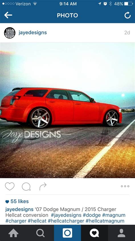 Being able to start off with a new charger platform instead of just converting an old magnum into a charger is one of the things i was waiting for. Found this on Instagram ... Sweet conversion from 2007 ...