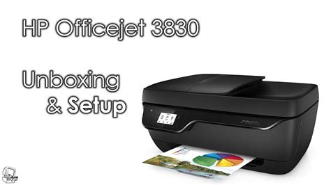 Unboxit Hp Officejet 3830 Unboxing Youtube