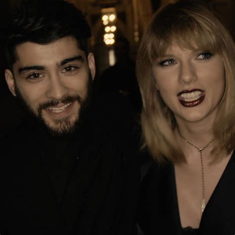 watch taylor swift fangirl over zayn in world exclusive behind the scenes video for