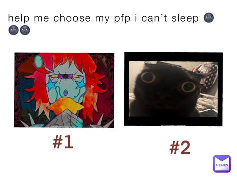 Help Me Choose My Pfp I Cant Sleep 🌚🌚🌚 P1nklemon Memes
