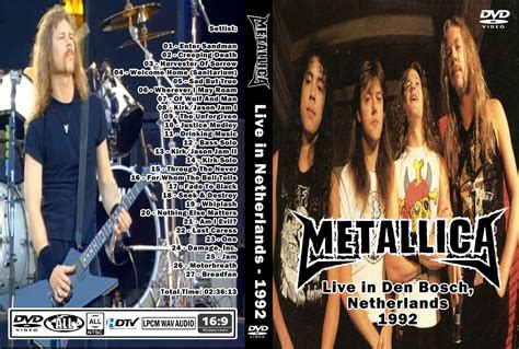Deer5001rockcocert Metallica 1992 Live In Den Bosch Netherlands