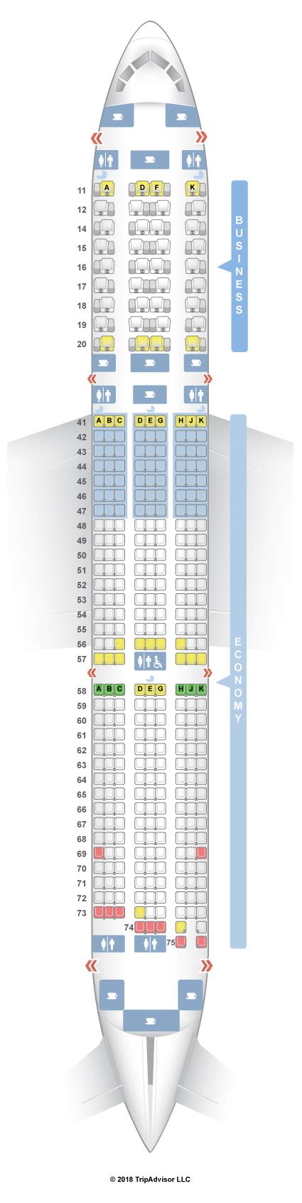 SeatGuru Seat Map Singapore Airlines Boeing 787 10 78J SeatGuru