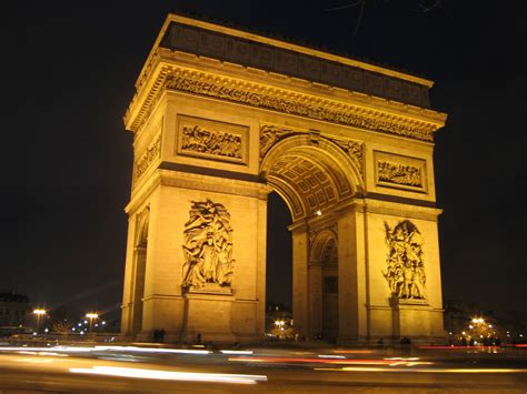 World Visits Arc De Triomphe Popular Monument In Paris