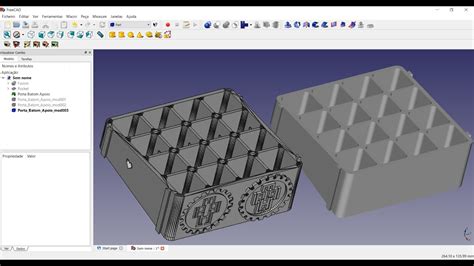 Freecad Tutorial Modificação De Stl Importar Modificar E