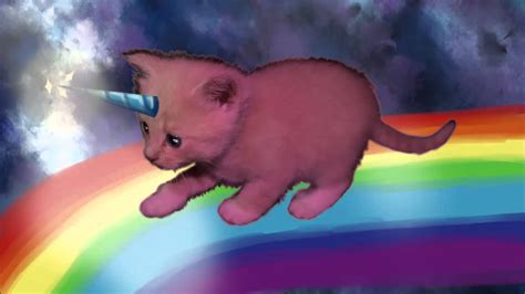 Pink Fluffy Unicorns Dancing On Rainbows Youtube