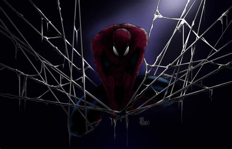 Spiderman Shoots Spider Web Wallpaperhd Superheroes Wallpapers4k