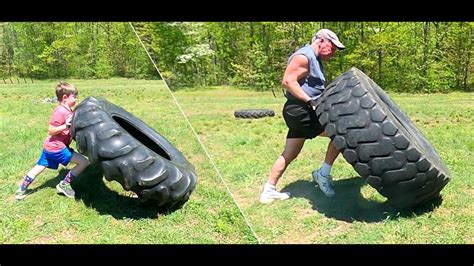 Tire Workout For All Ages Youtube