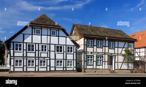 City Views Of Höxter Germany With Half Timbered Houses Masterpieces