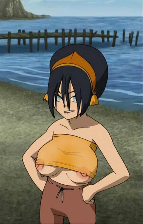 Rule 34 Avatar The Last Airbender Beach Biting Lip Breasts Edit Hands