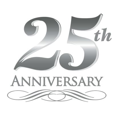 With every passing year, your journey became swifter congratulations on your 25th wedding anniversary. 25th Anniversary | Cloverdale Community Kitchen