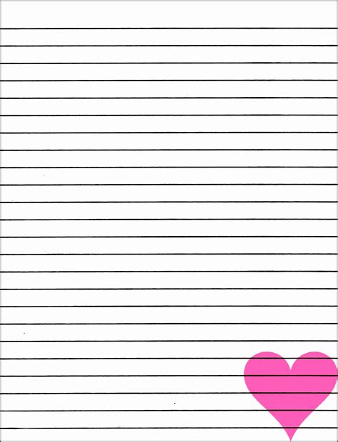 Print primary writing paper with the dotted lines, special paper for formatting friendly letters, graph paper primary writing paper. 9 Lined Writing Paper Template - SampleTemplatess ...