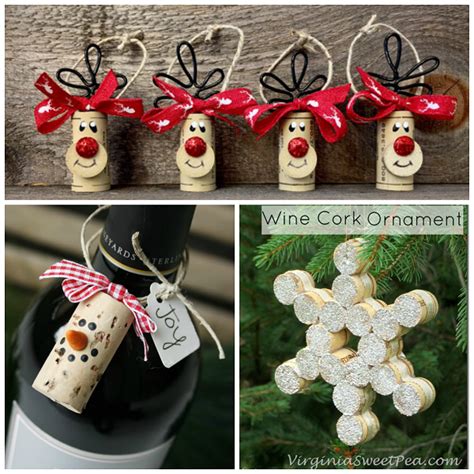 Wine Cork Christmas Craft Ideas Crafty Morning