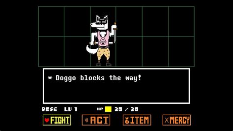 Undertale Colored Doggo Boss Fight Youtube