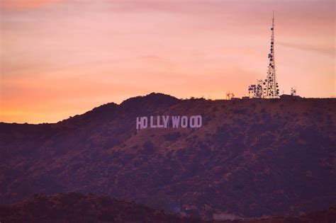 Edit Free Photo Of Hollywood Signlos Angelesamericamountains