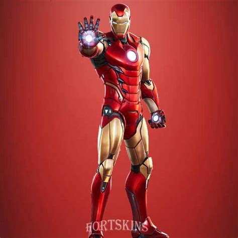 Fortnite Iron Man Skin Iron Man Fortnite Black Cartoon Characters