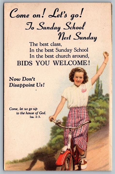 Pin On Everybody Ought To Go To Sunday School