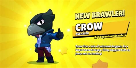 Brawl Stars Crow Guide Builds And Skins Pocket Gamer