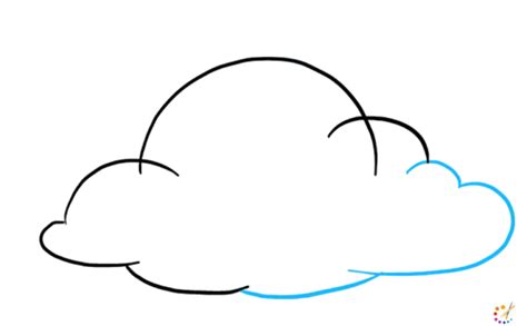 How To Draw Clouds Step By Step For Kids And Beginners
