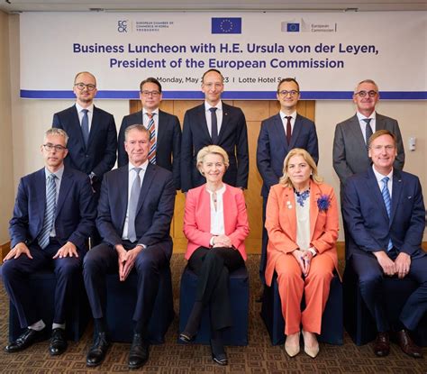 Ecck Meeting With European Commission President Ursula Von Der Leyen
