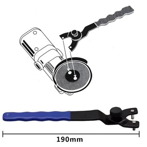 Grinder Wrench Adjustable Pin Spanner Wrench Angle Grinder Lock Nut