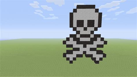 Pixel Art Skull Minecraft Map My Xxx Hot Girl